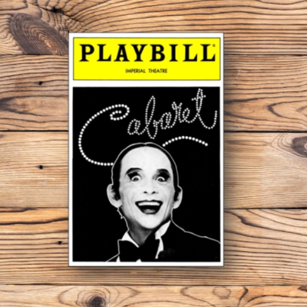 Cabaret Playbill Broadway Musical Refrigerator Fridge Locker Tool Box Magnet